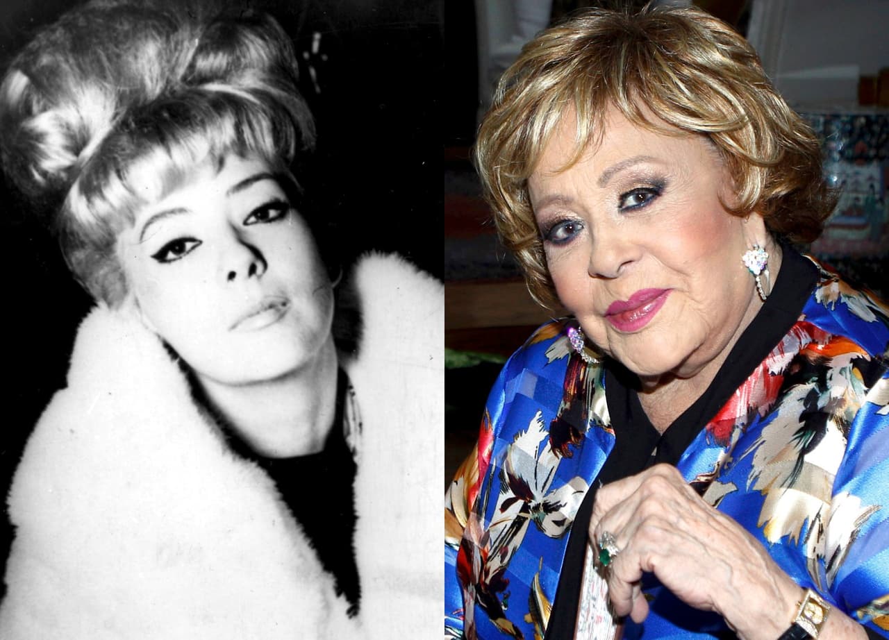 Silvia Pinal antes y después