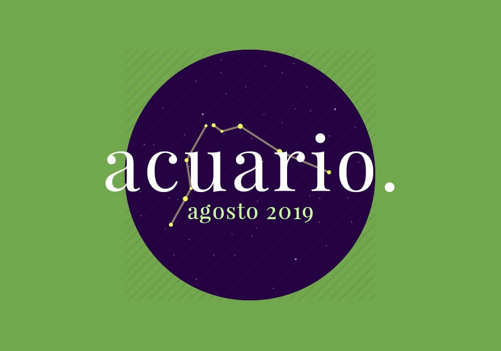 Horóscopo Acuario: ¿cómo será agosto para ti?