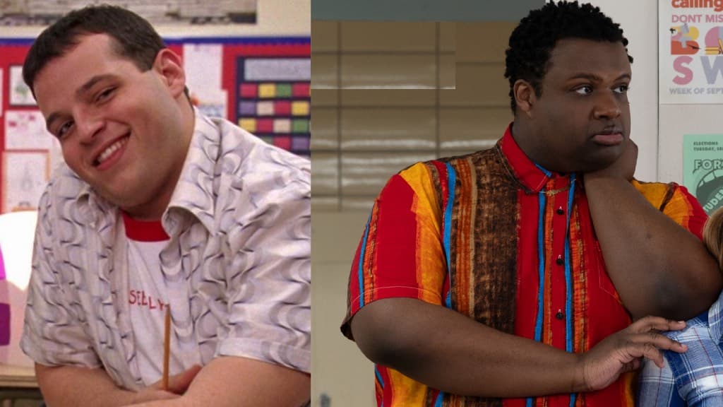 Daniel Franzese y Jaquel Spivey interpretan a Damien Hubbard en 'Chicas pesadas'.