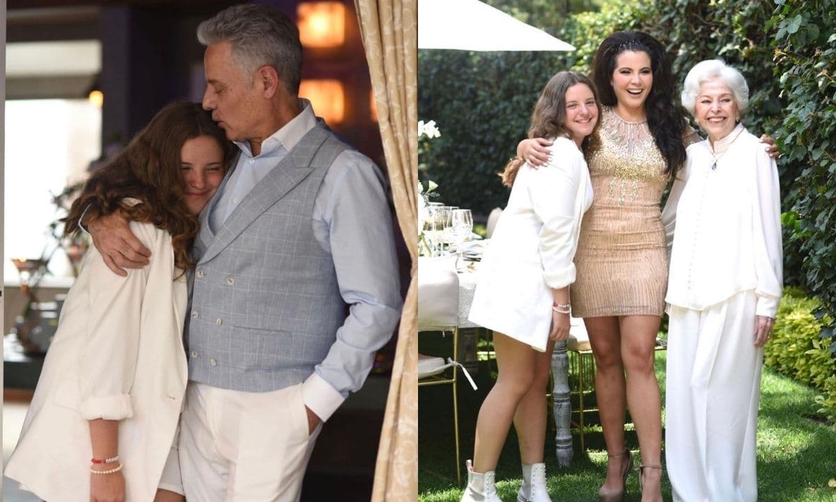 El actor protagonizó tiernas fotos con su hija Roberta