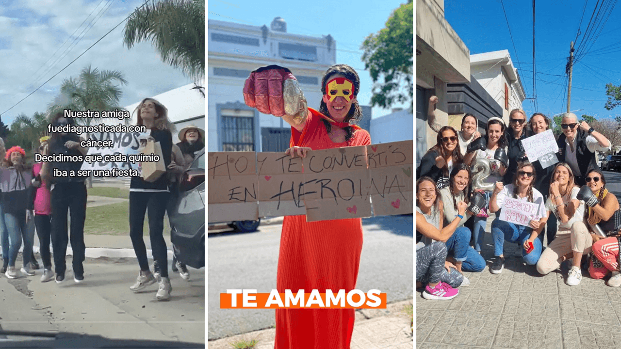 Mujeres organizan una fiesta antes de cada quimioterapia de su amiga con cáncer