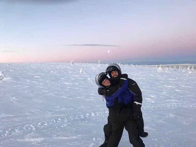 Shakira y Piqué disfruta el último día del año