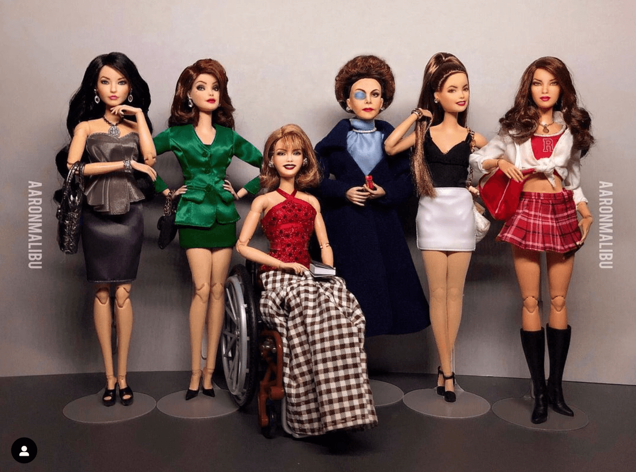 Barbies de villanas de telenovelas