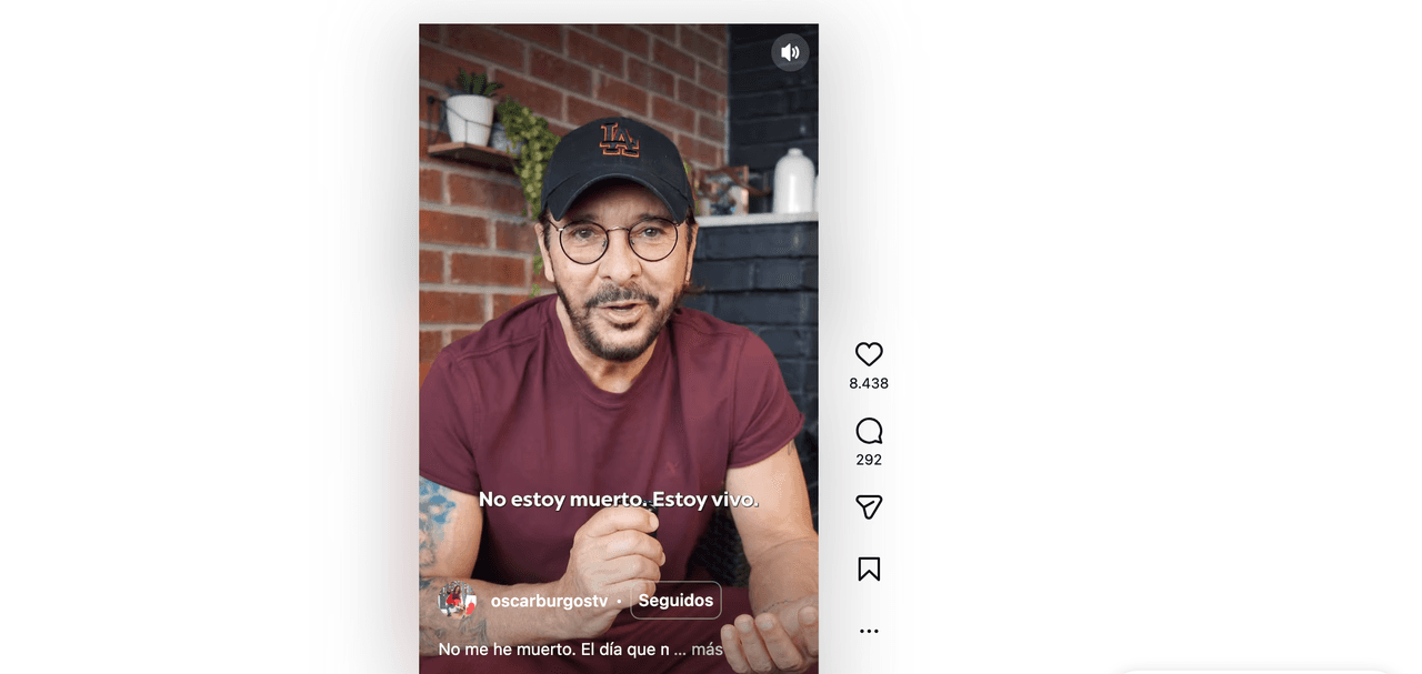 Tras asegurarse que murió, Óscar Burgos pide disculpas arrepentido y revela la verdad sobre polémica foto