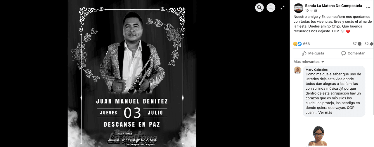 Muere de forma trágica famoso cantante de regional mexicano: destrozados, lo despiden