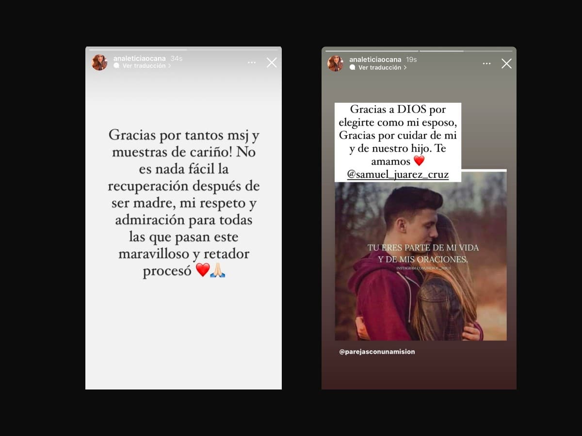 Hermana de Octavio Ocaña ya es mamá