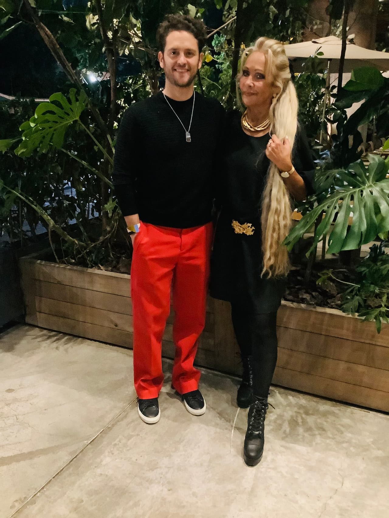 Ella es Alexandra Von Uckermann, mamá Christopher Uckermann.