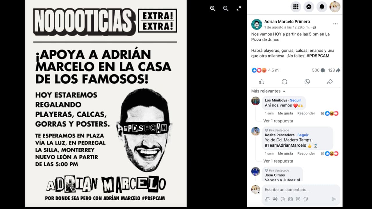 Adrián Marcelo planeó una estrategia con su equipo de trabajo por si salía nominado en 'La Casa de los Famosos México'