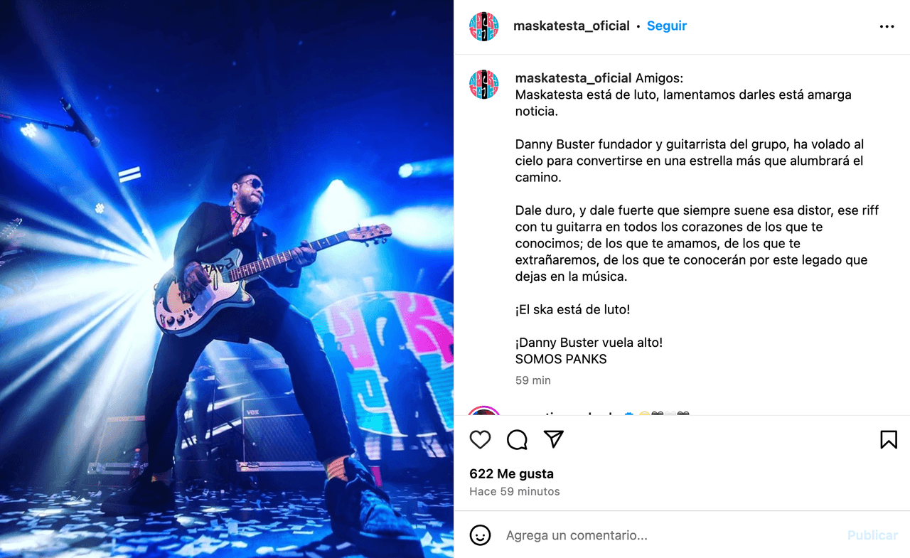 Muere joven músico mexicano y revelan cómo encontraron su cuerpo