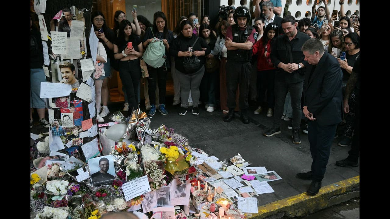 Geoff Payne, padre de Liam, viajó a Argentina para encargarse de los trámites para poder repatriar el cadáver de su hijo