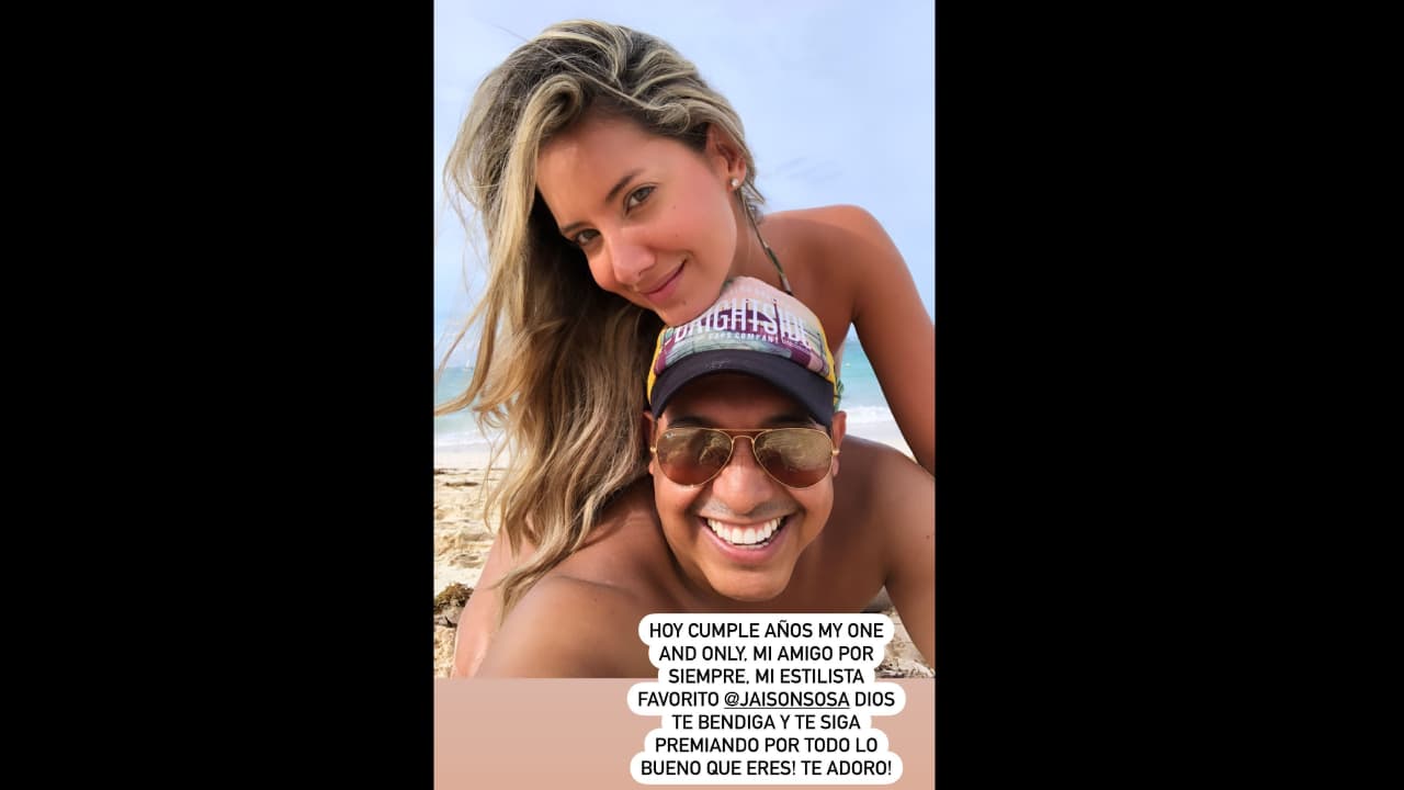 La novia de Daniel Arenas destacó el infinito amor que siente por su amigo