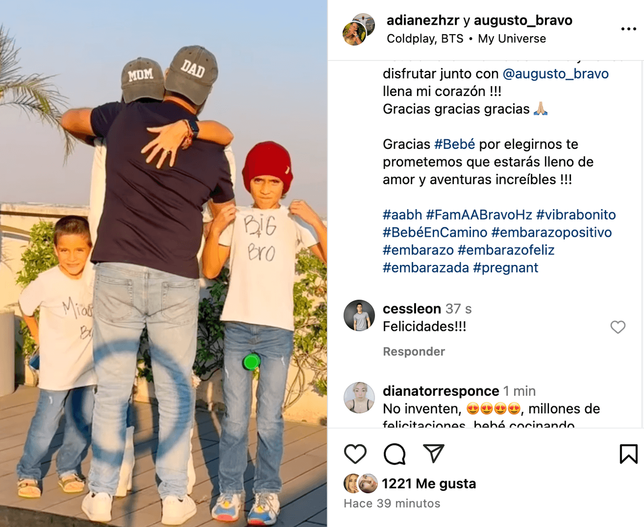 Adianez Hernández anuncia su embarazo tras infidelidad