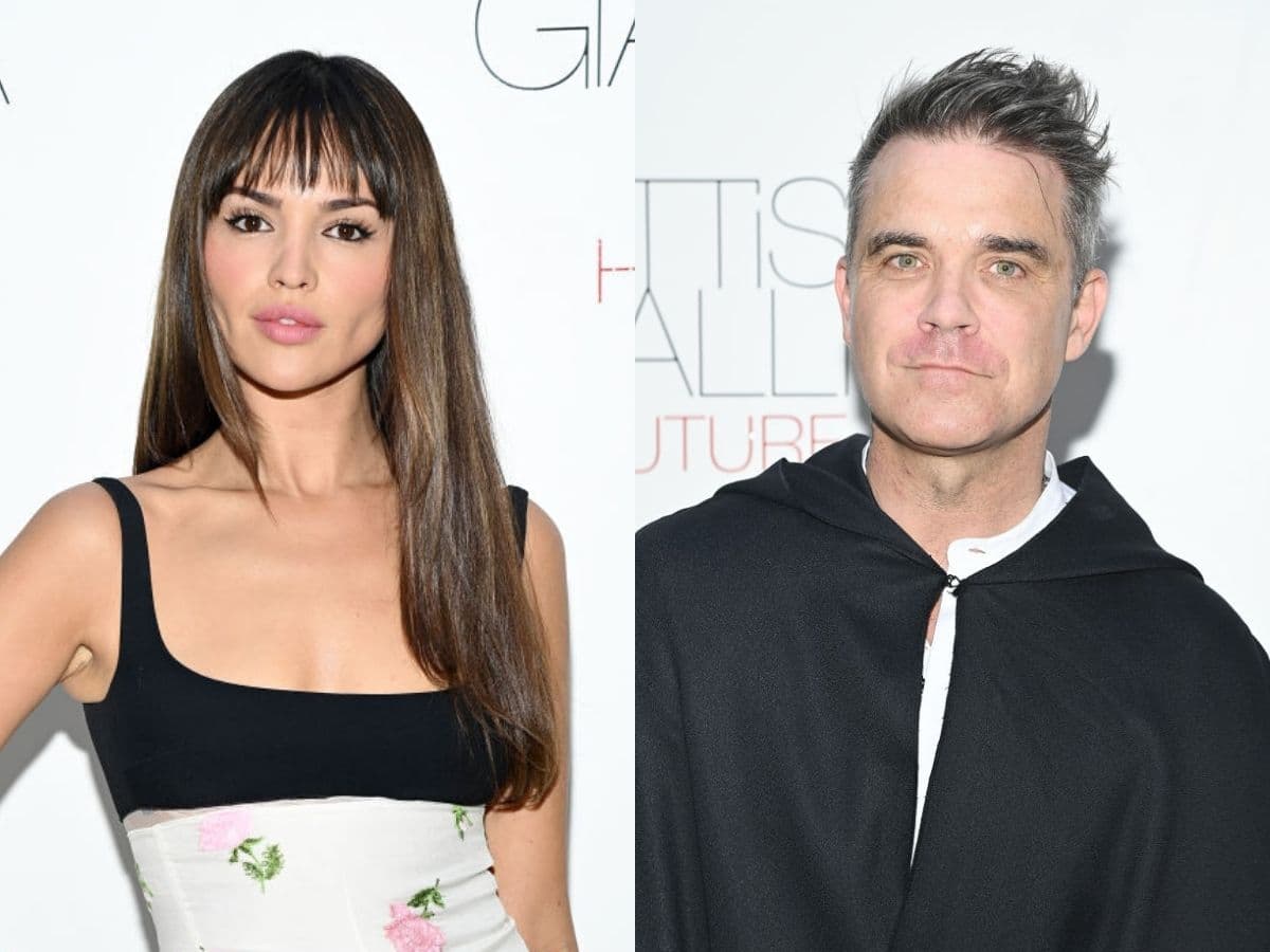 Eiza González y Robbie Williams aparecen juntos en París