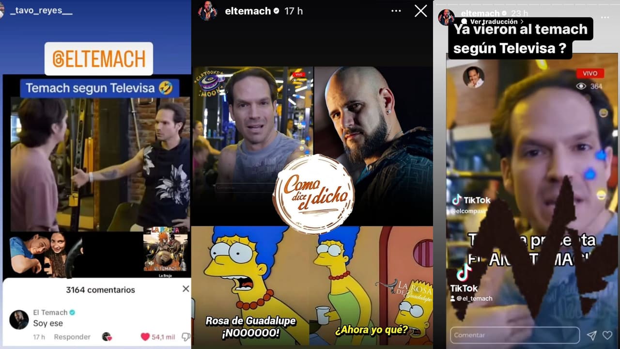 El Temach reacciona a capítulo de 'Como dice el dicho'