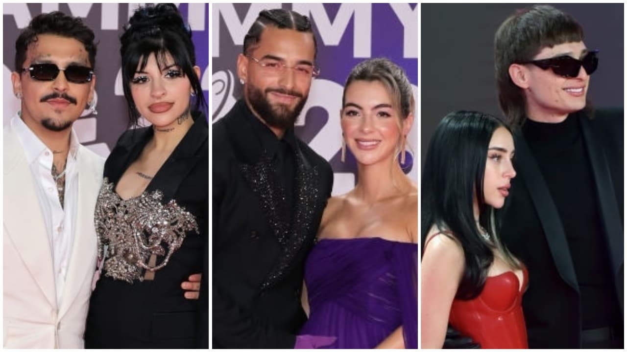 Latin GRAMMY 2023: las parejas que derrocharon amor y desfilaron de la mano por la alfombra roja