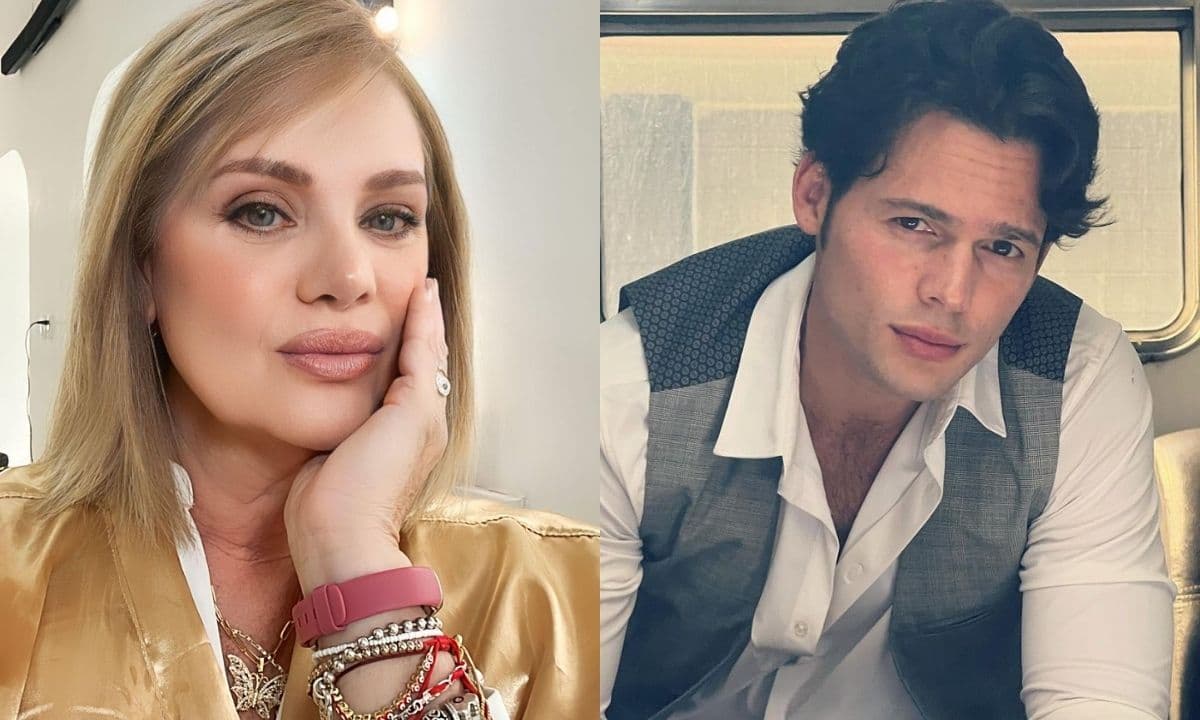 Erika Buenfil le pide perdón a Emmanuel Palomares y protagonizan tierno beso