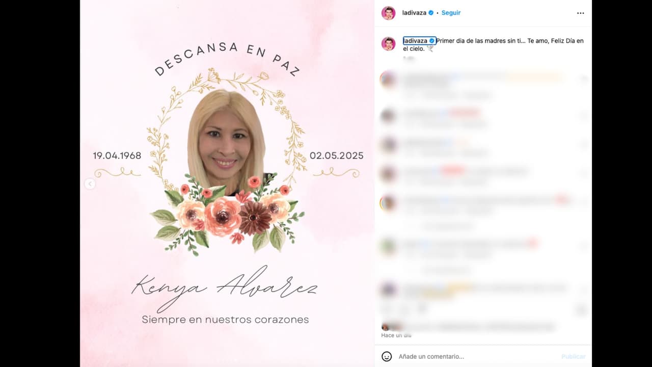 La Divaza recuerda a Kenya Álvarez en el Día de las Madres