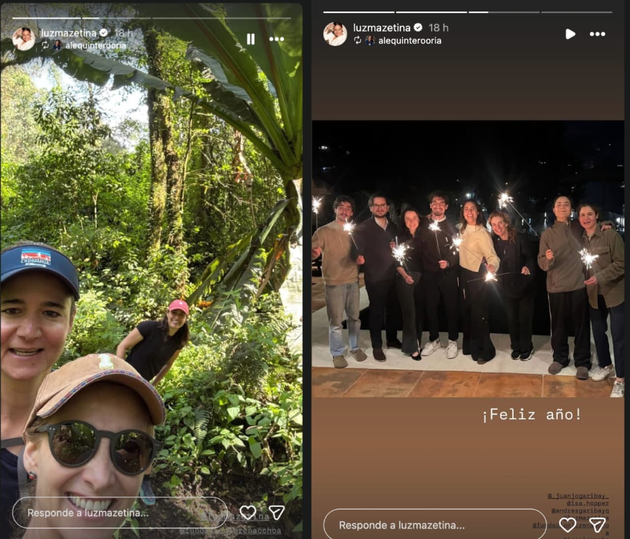 Lorena Ochoa y Luz María Zetina.