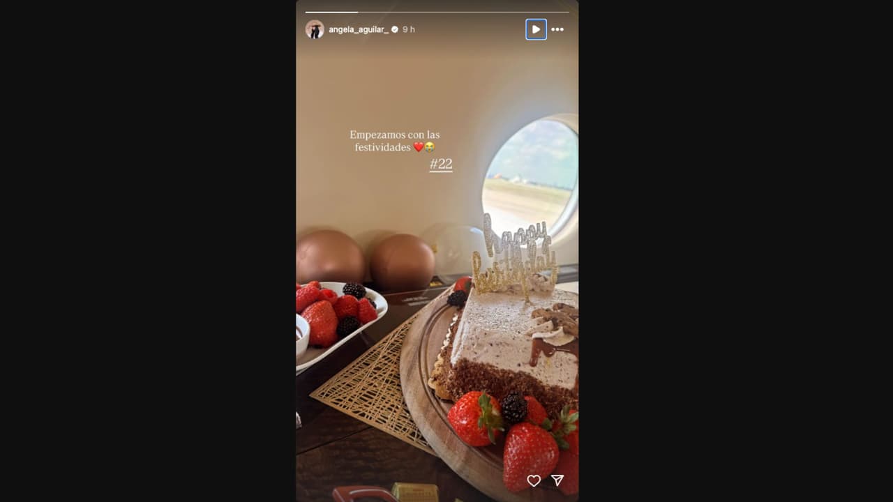 Ángela Aguilar comienza a festejar su cumpleaños
