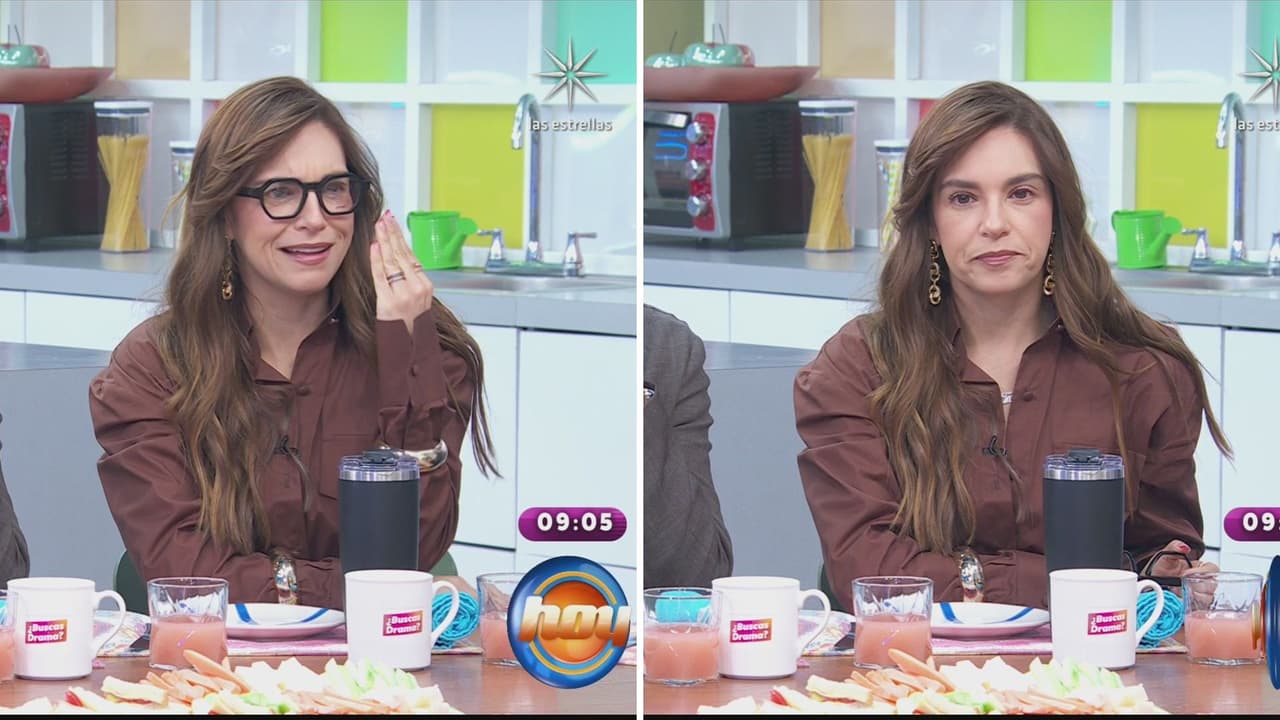 Tania Rincón reaparece en Hoy con lentes: revela lo que realmente le pasó en el rostro