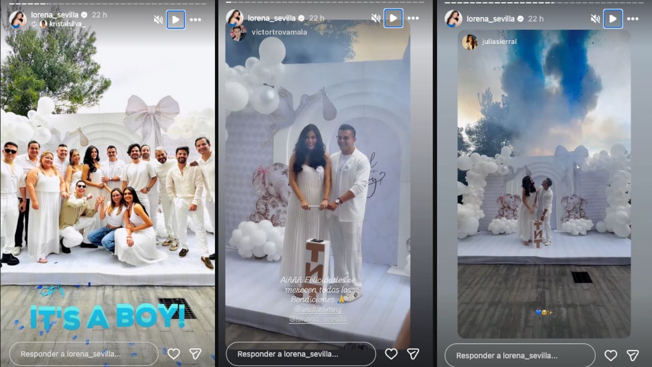 La actriz Lorena Sevilla revela que tendrá un niño La actriz Lorena Sevilla revela que tendrá un niño