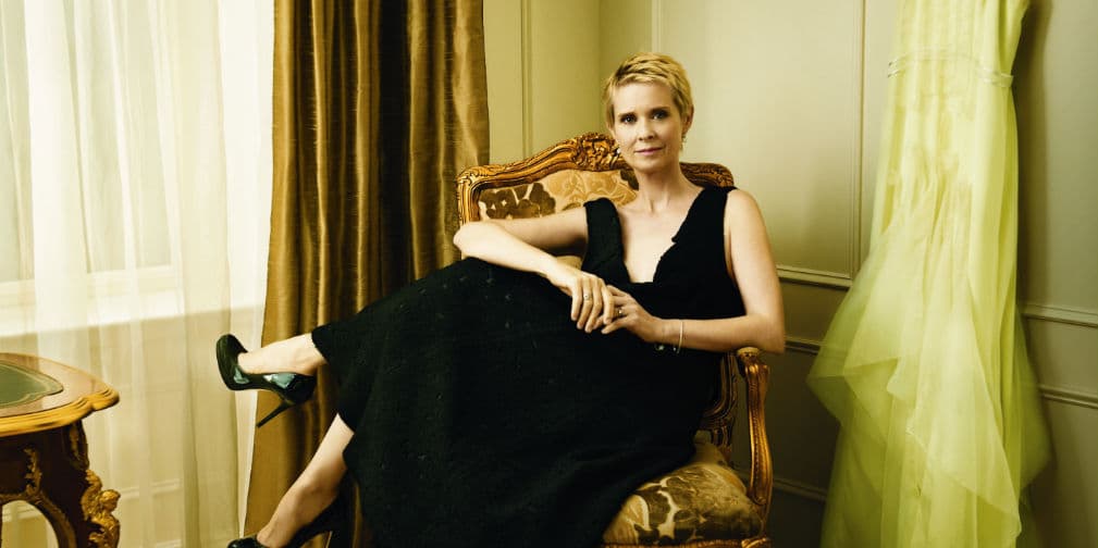 3. Cynthia Nixon: En 2004 comenzó una relación lésbica, en 2007 anunció que se casaría con otra mujer en Nueva York.