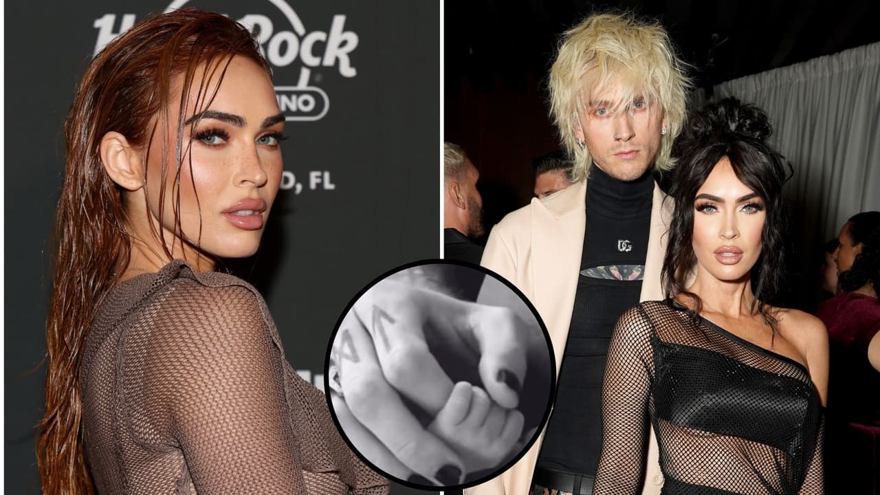 Ex de Megan Fox se adelanta y anuncia el nacimiento de su bebé con tierno video