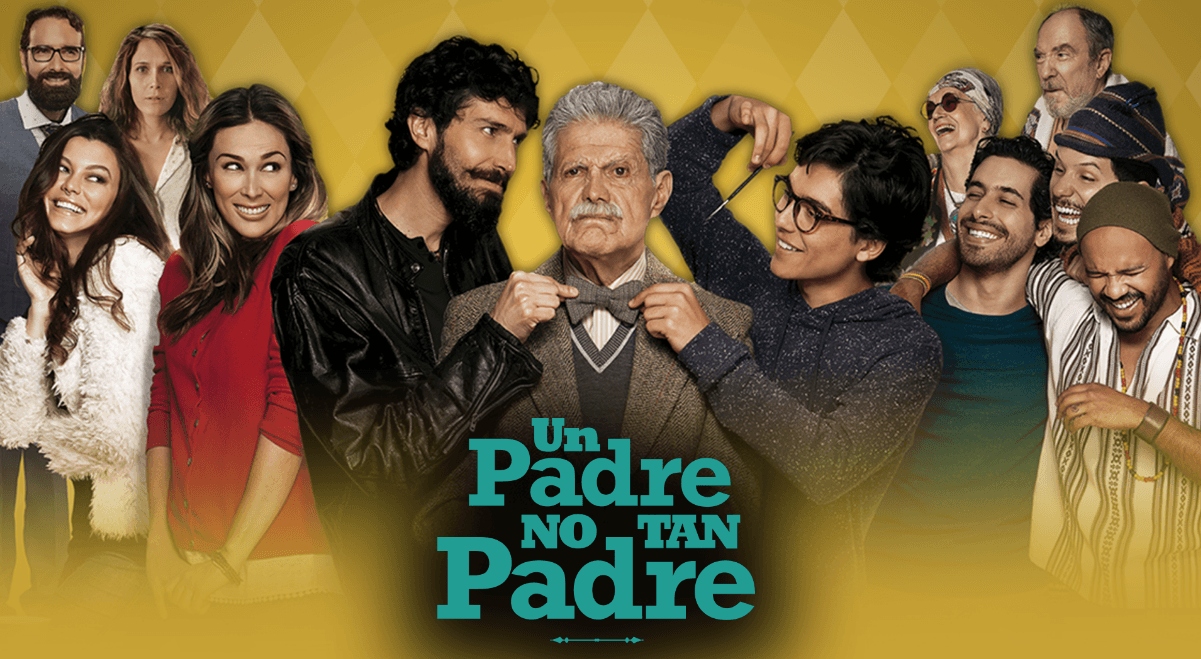 Héctor Bonilla y Benny Ibarra en Un padre no tan padre