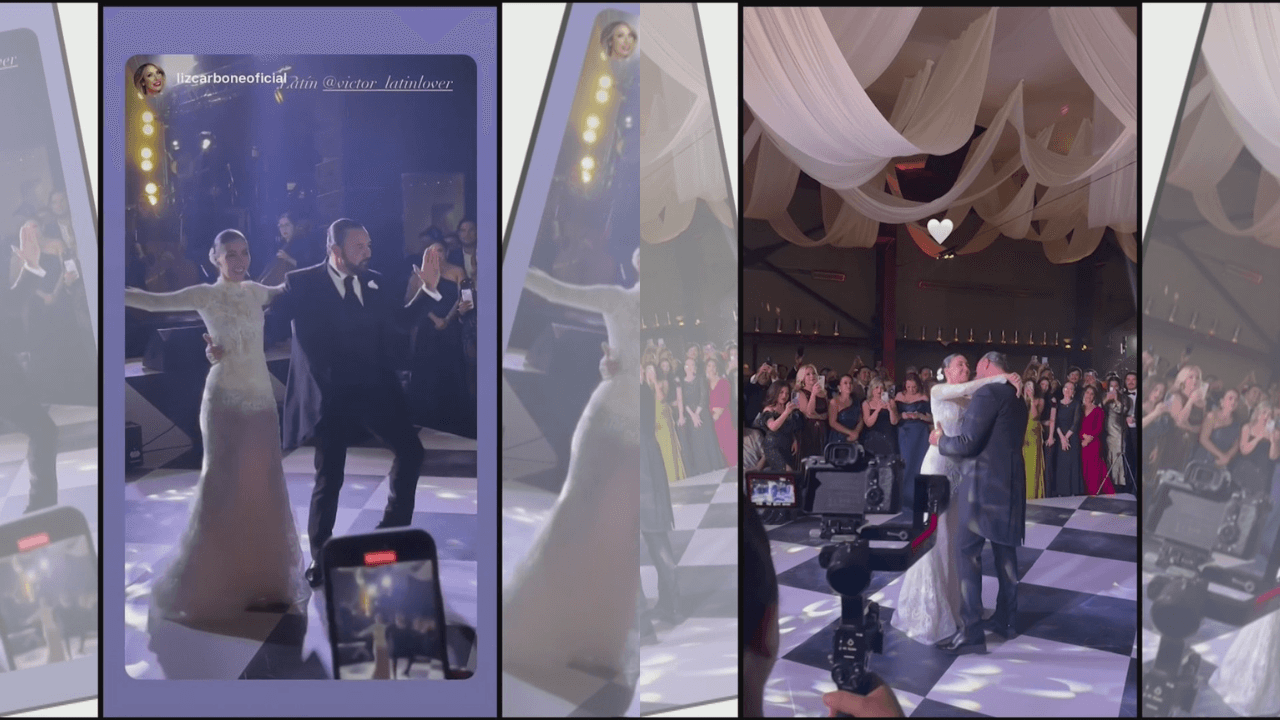 Conductor de Hoy revela casi en lágrimas detalles de boda; muestran imágenes de la fiesta: “Princesa te mando un beso”