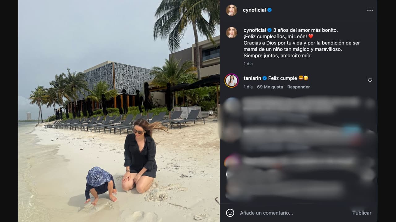 Carlos Rivera y Cynthia Rodríguez dedican tiernos mensajes a su hijo por su cumpleaños