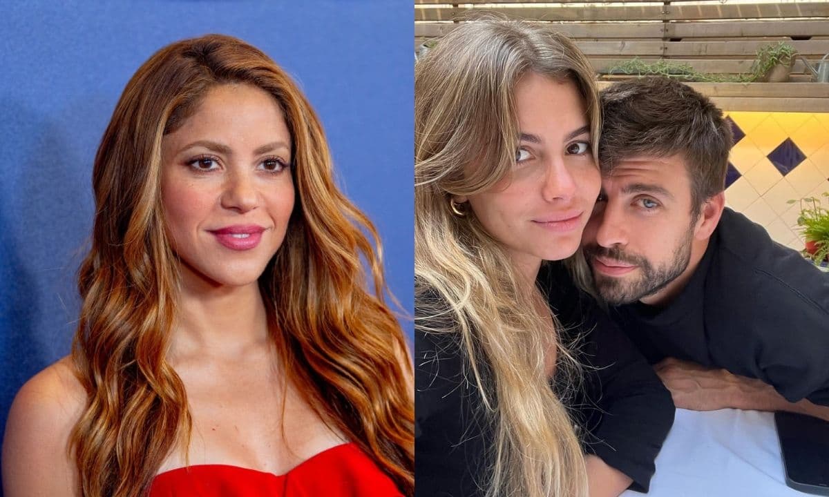 El exfutbolista apareció con su actual novia, Clara Chía