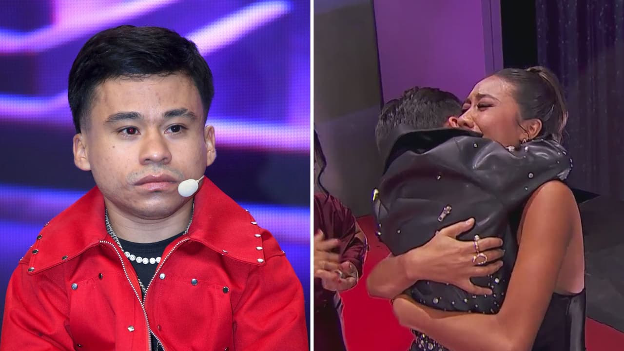 Abelito se entera de la íntima revelación que hizo su novia sobre él y, apenado, responde: "Pues a veces"