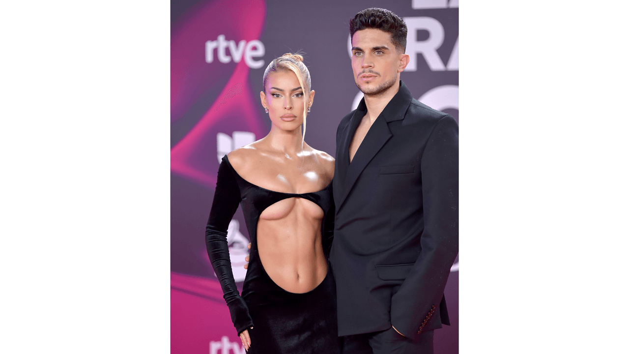 Jessica Goicochea en la alfombra roja de los Latin GRAMMY 2023