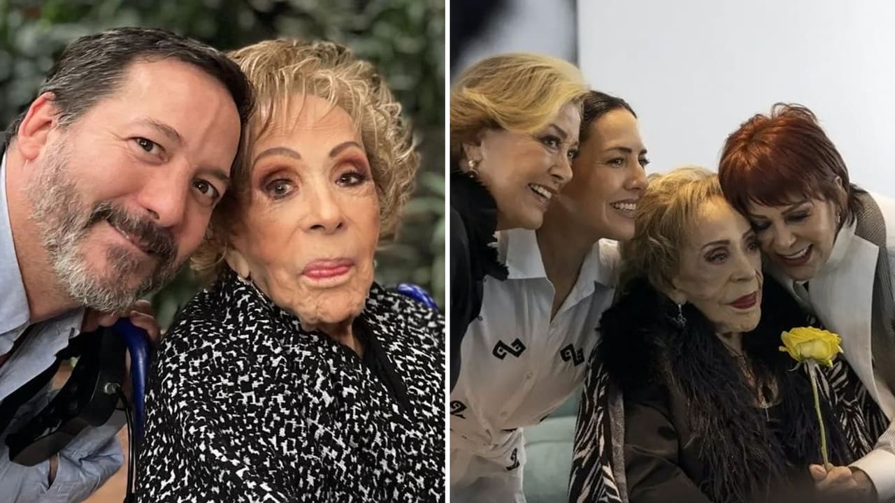 Reportan que hijo de Silvia Pinal rompió el silencio sobre el estado de la primera actriz: “Está en proceso de partir”