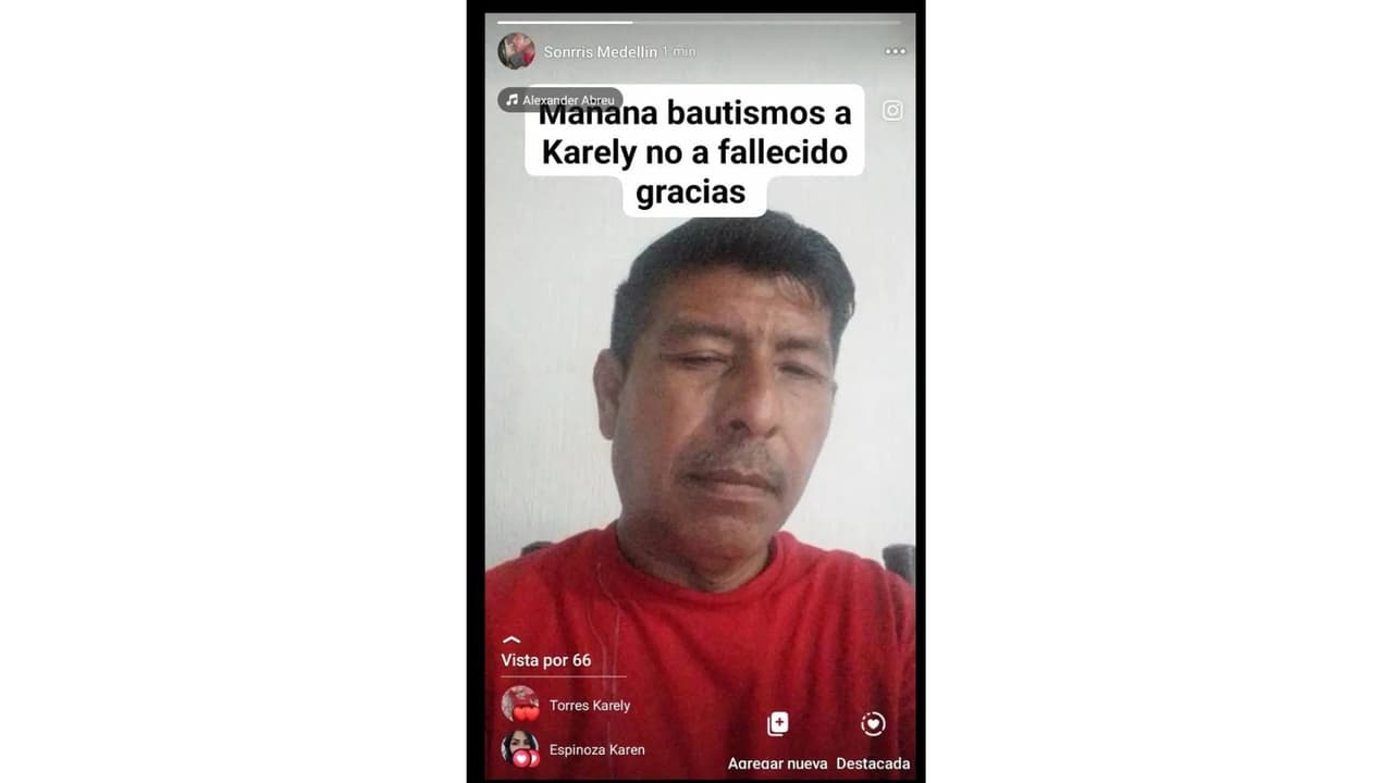 Ricardo Medellín revela que bautizarán a su bebé Karely.