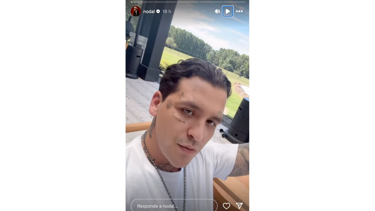 Nodal anuncia sorpresa en pleno aniversario con Ángela Aguilar.