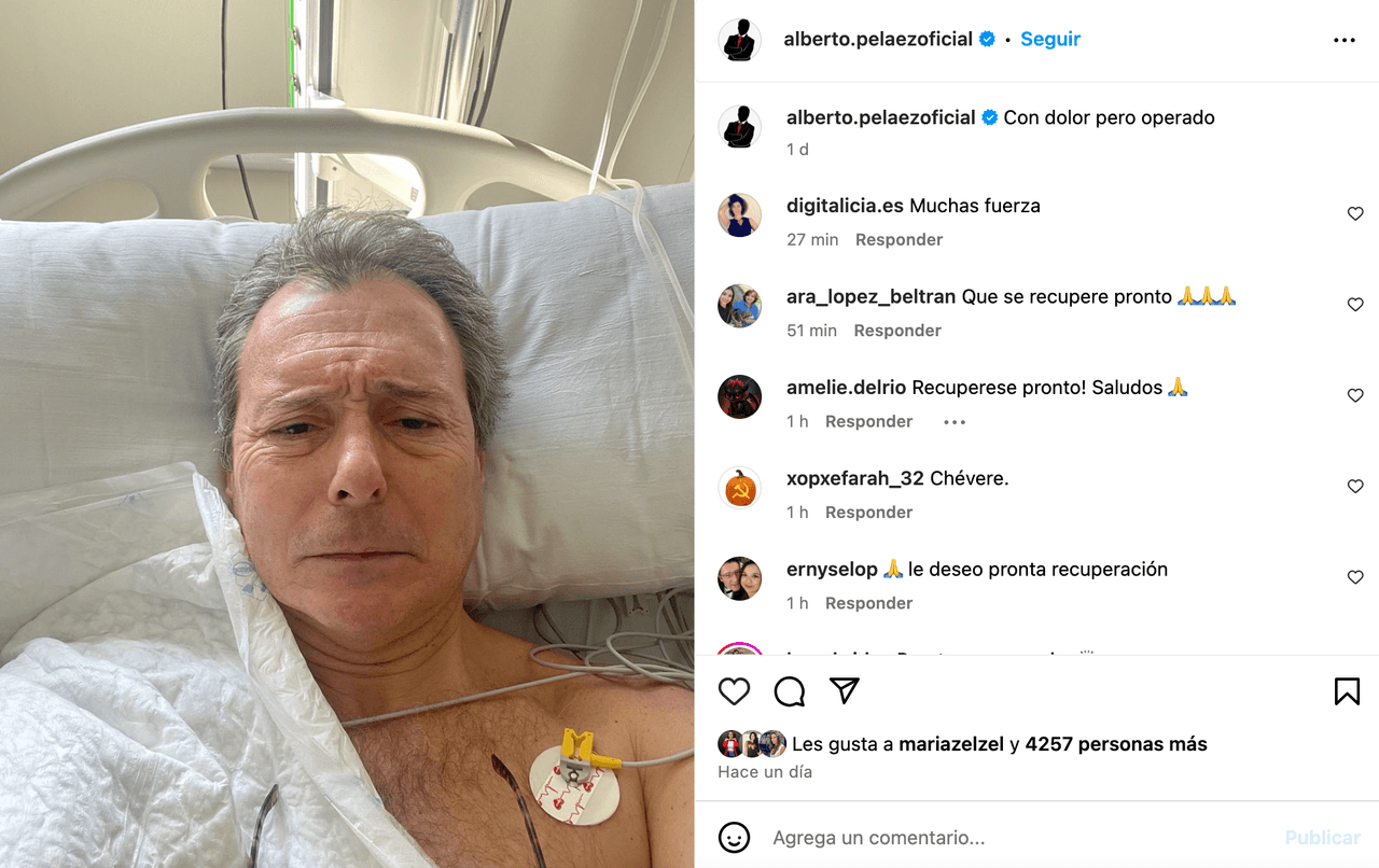 Alberto Peláez, exconductor de Televisa, está en terapia intensiva tras cirugía