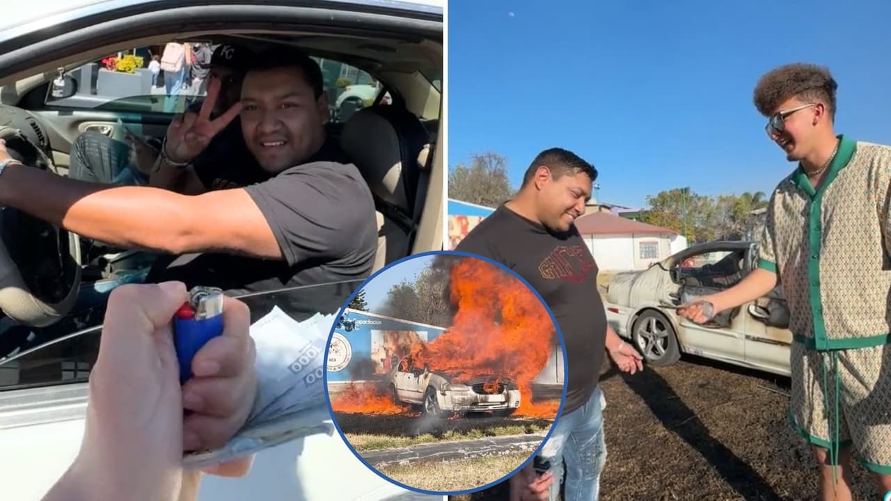 HotSpanish ofreció 25 mil pesos a un hombre por quemar su auto, resultó que era de su madre