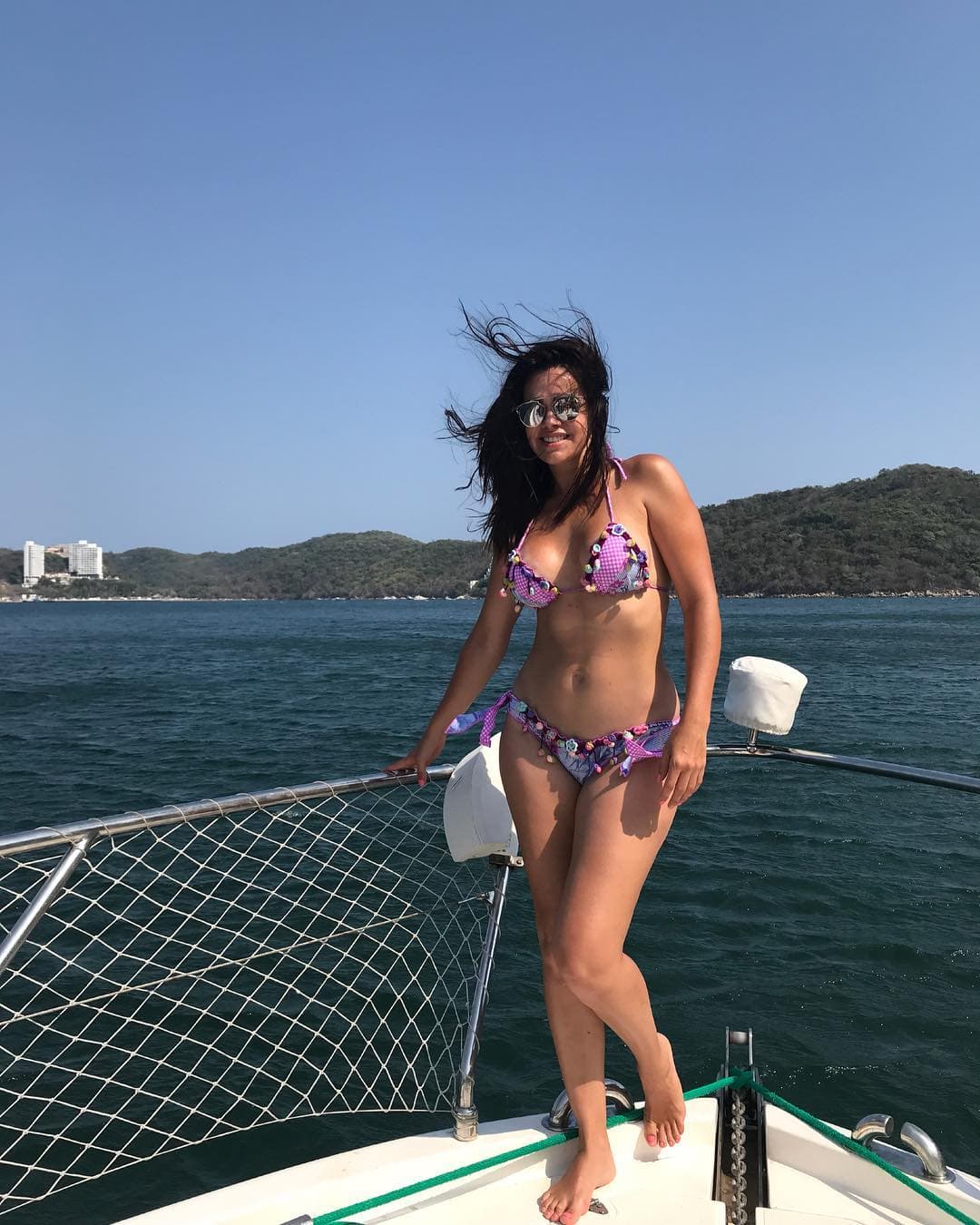 Luz Elena González se dio vida durante su último viaje a Acapulco.