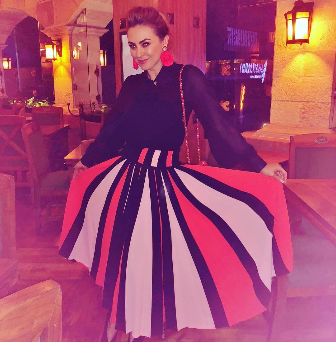 Aracely Arámbula causa revuelo al presumir cambio de look de sus hijos