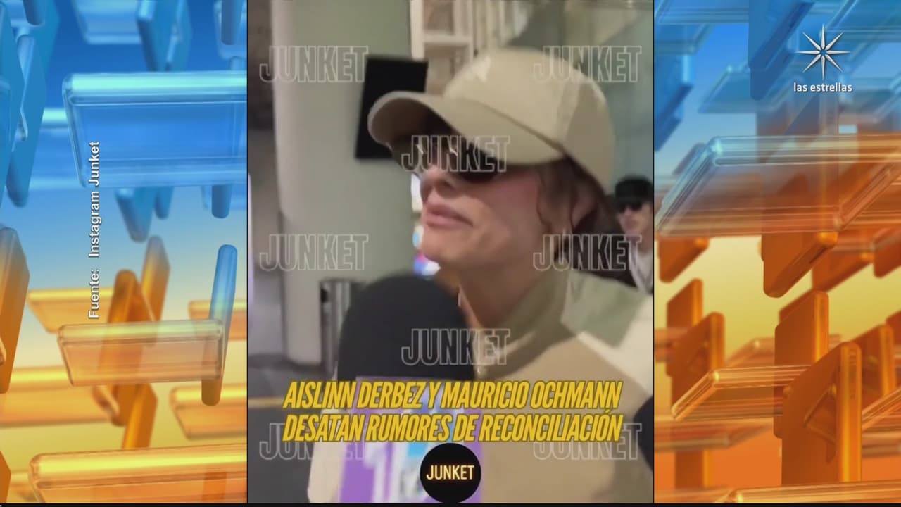 Aislinn Derbez y Mauricio Ochmann juntos; en Cuéntamelo Ya! hacen, por fin, inesperadas declaraciones