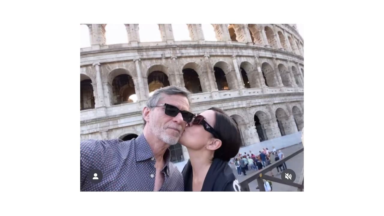 Humberto Zurita y Stephanie Salas de vacaciones en Roma tras boda de Michelle Salas.