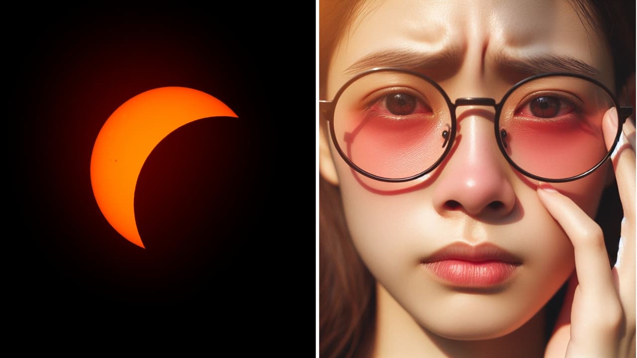¿Qué debo hacer si vi el eclipse solar sin lentes especiales o alguna protección?