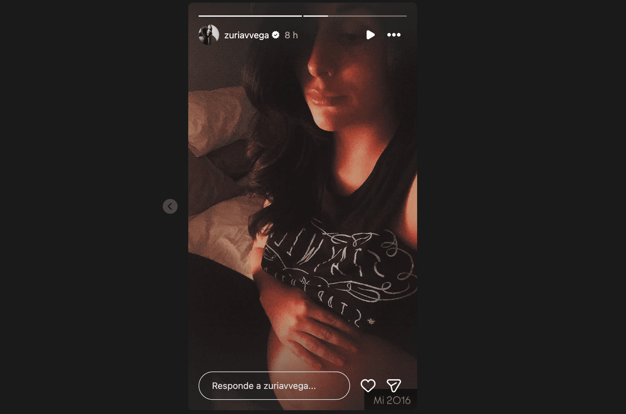 Zuria Vega publica foto embarazada tras rumores de infidelidad de su esposo: revela la verdad