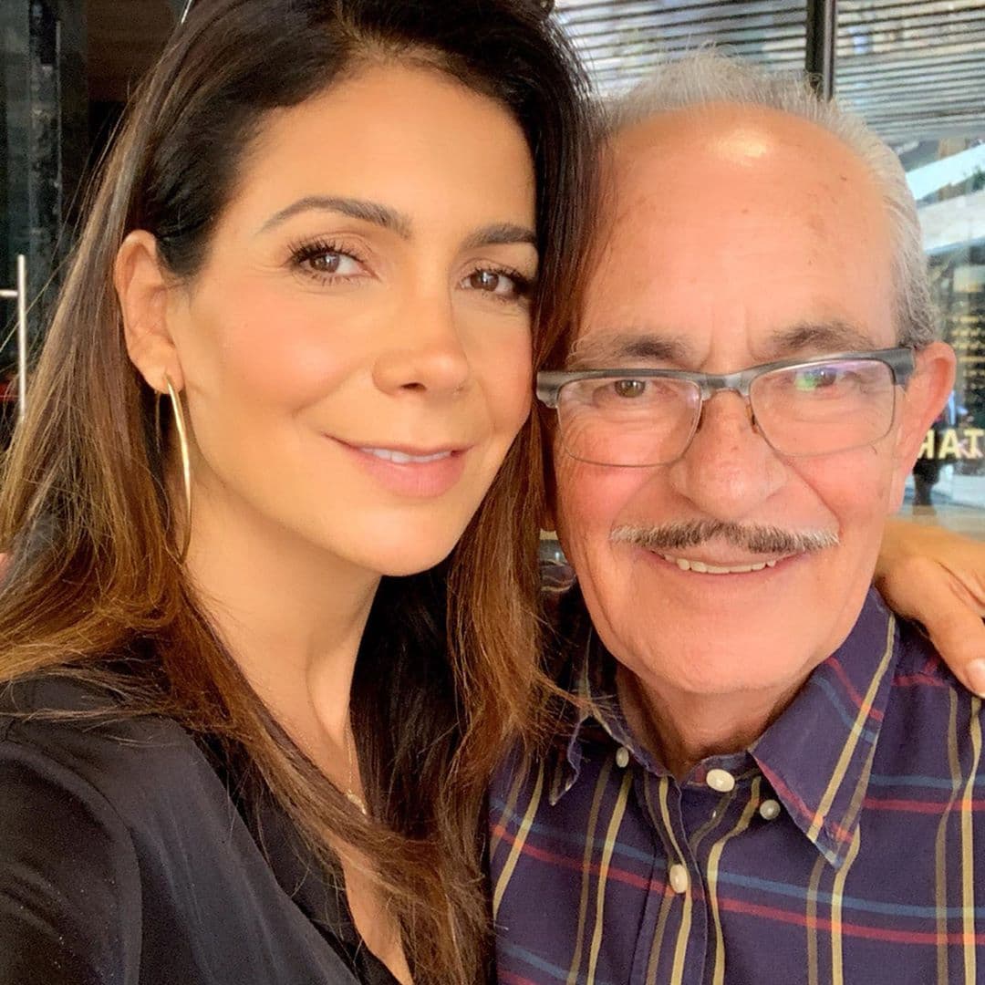 Encuentran sin vida al papá de Paty Manterola y así lo despide la actriz