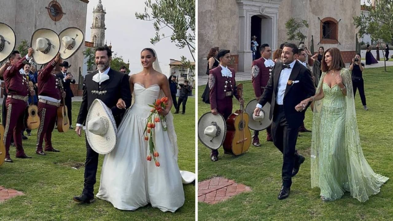Primeras fotos de Eduardo Capetillo en la boda de su hija Alejandra.