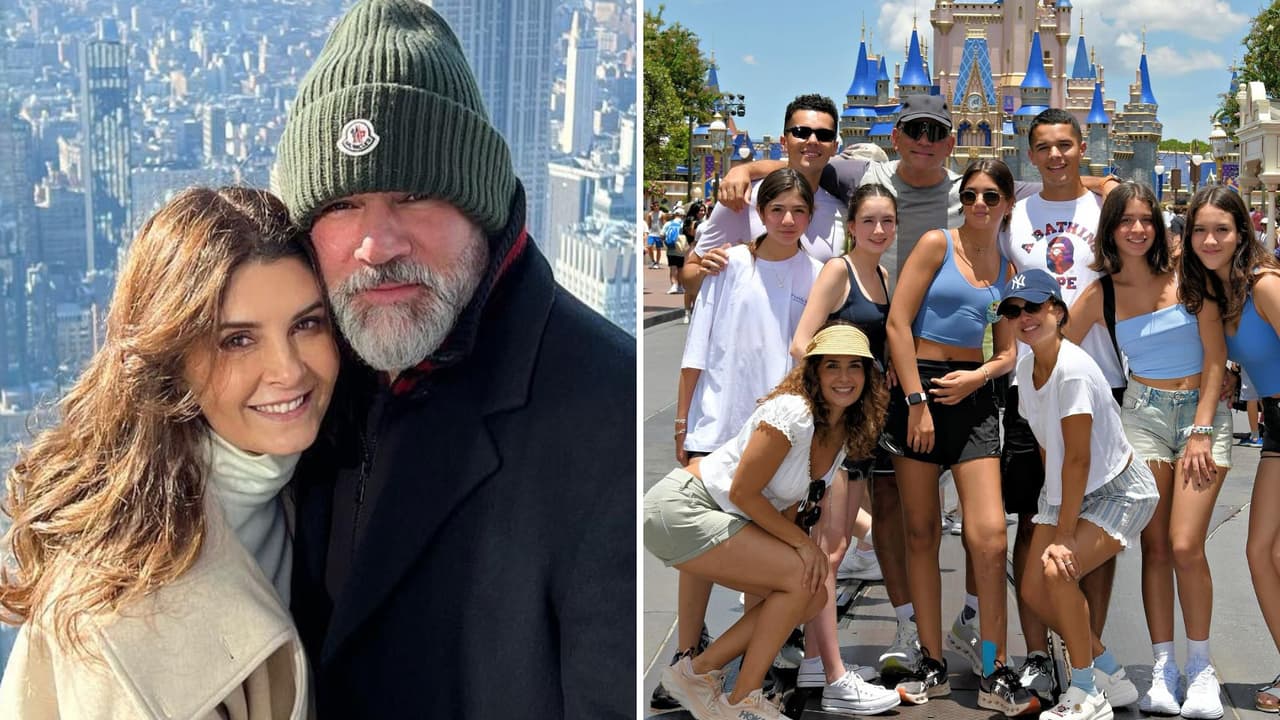 Eduardo Santamarina y Mayrín Villanueva ya son suegros: su hija estrena "galán" y su hermana la exhibe
