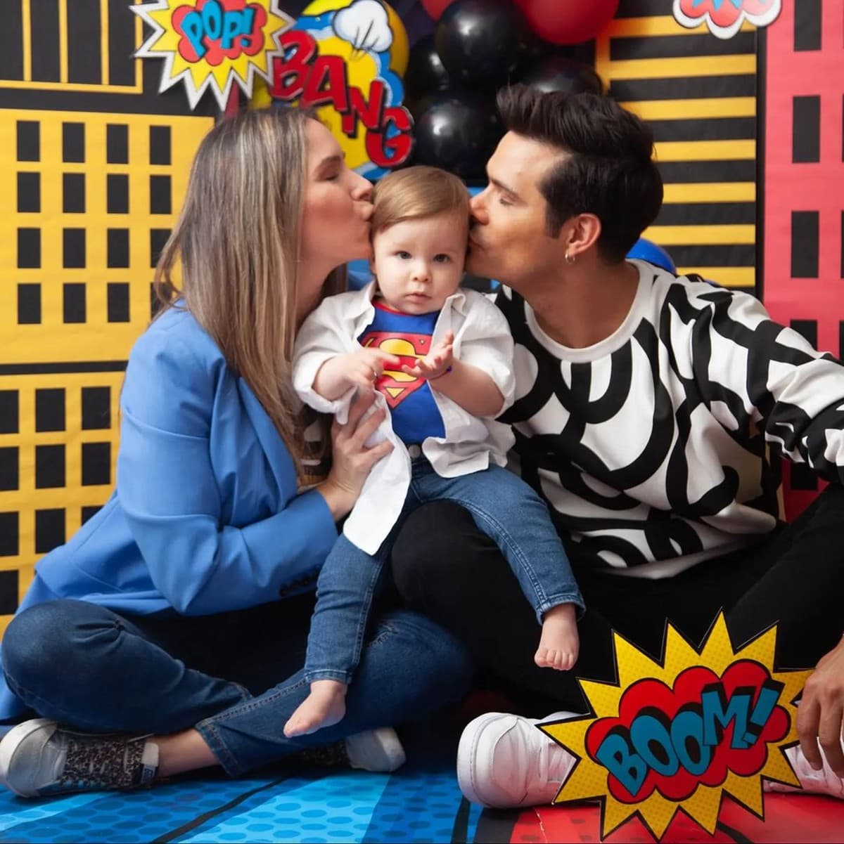 El nacimiento del pequeño se dio en medio de la pandemia de Covid-19 y algunas complicaciones de salud de la hija de Sharis Cid, quien se contagió del virus durante su embarazo.