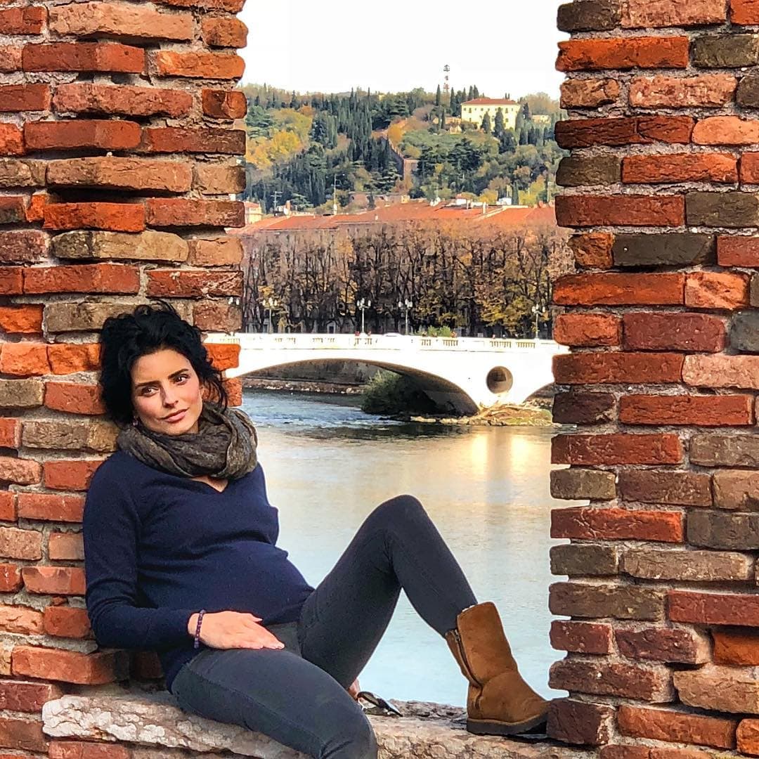 En esta foto se reflejaban sus primeros malestares.