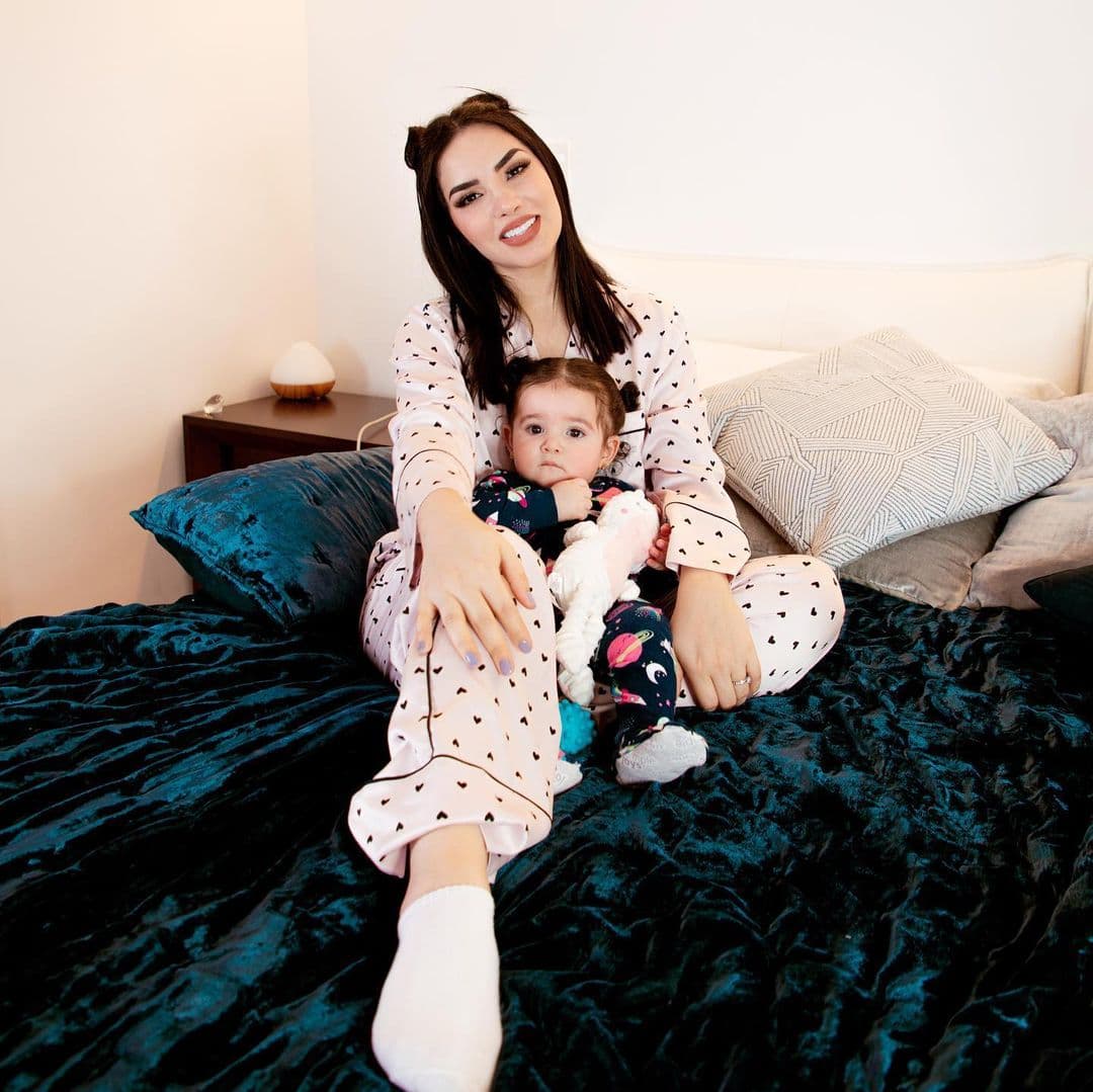 Gracias a esta reconciliación nació Kima, su primera hija en común en el primer trimestre de 2019.